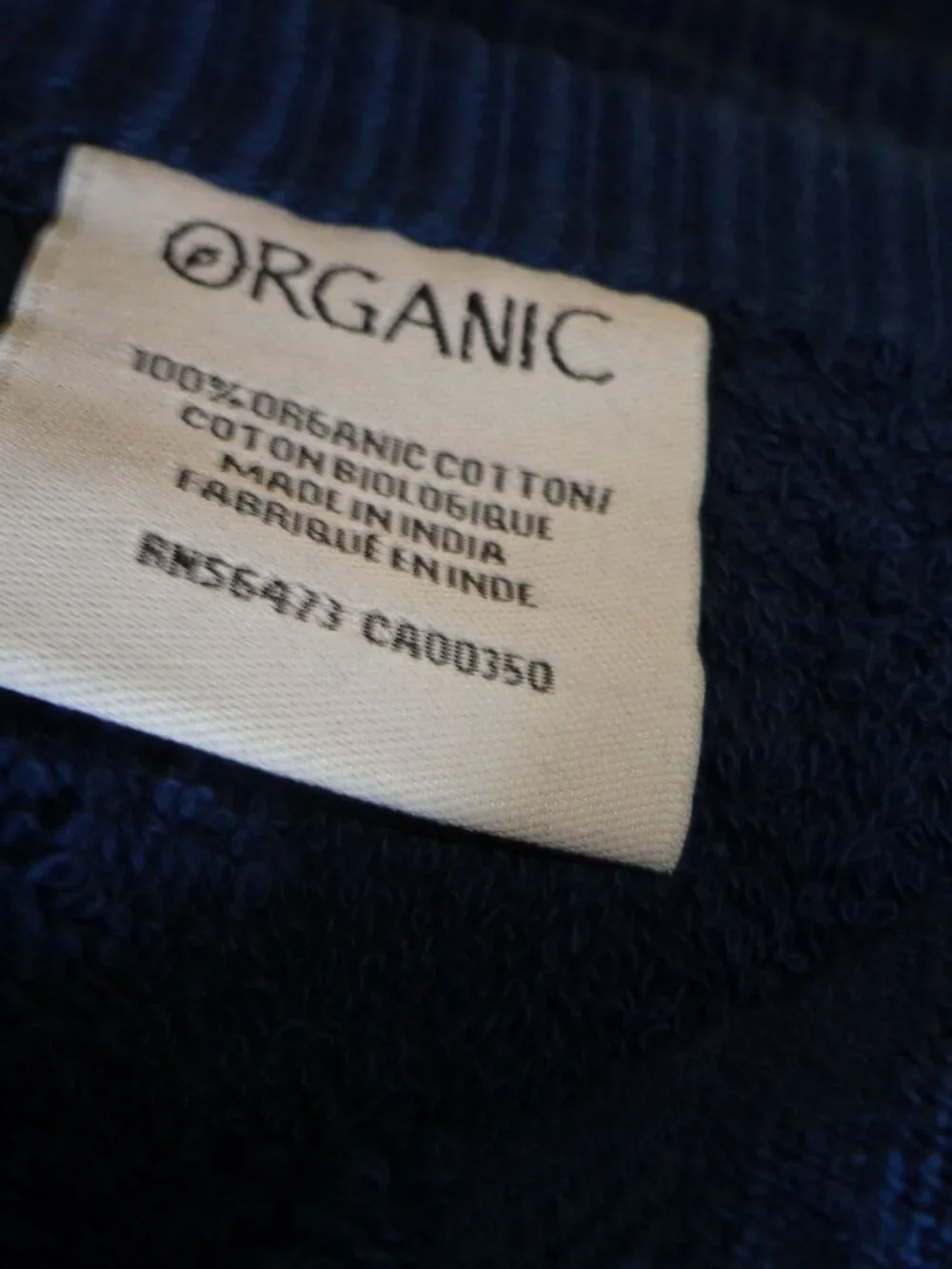 Organic specs about
